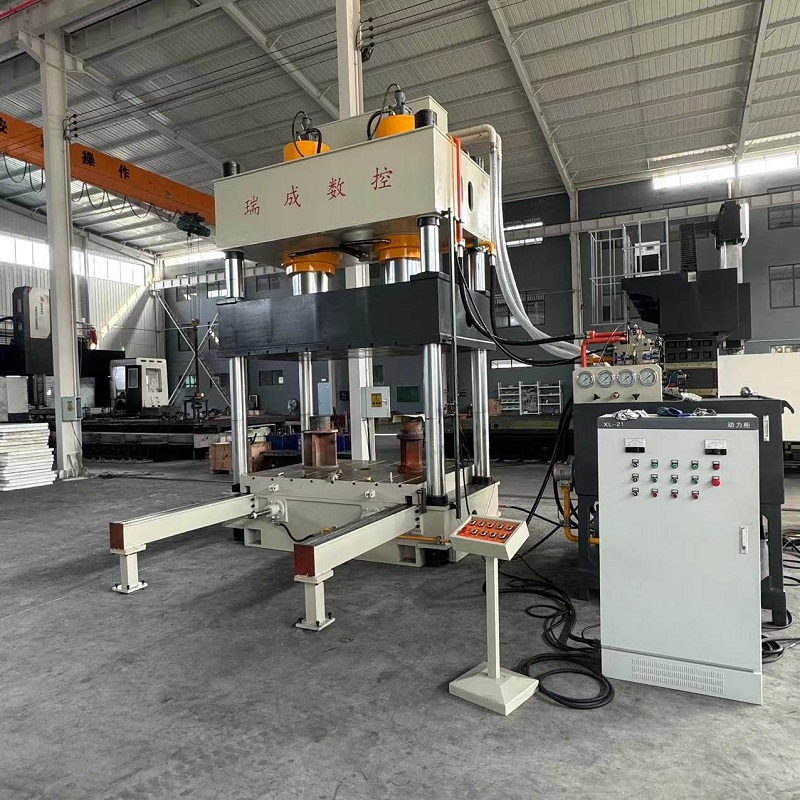 800T可移動工作臺粉末成型伺服熱鍛液壓機  800噸鹽磚油壓機 廠家定制獎牌壓力機